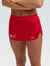 Dolfin Women's Solid Red Guard Cover-Up Shorts
