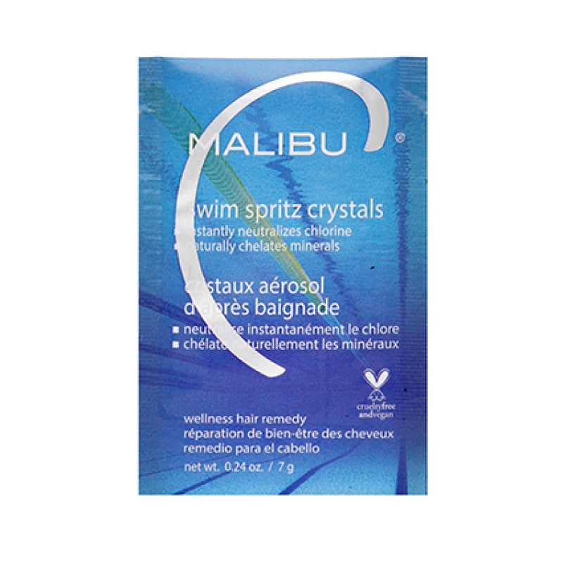 Malibu C Swim Spritz Crystals Wellness Hair Remedy 1 packet 0.24oz