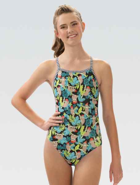 Dolfin Uglies Hang Tight V-Back One Piece Swimsuit