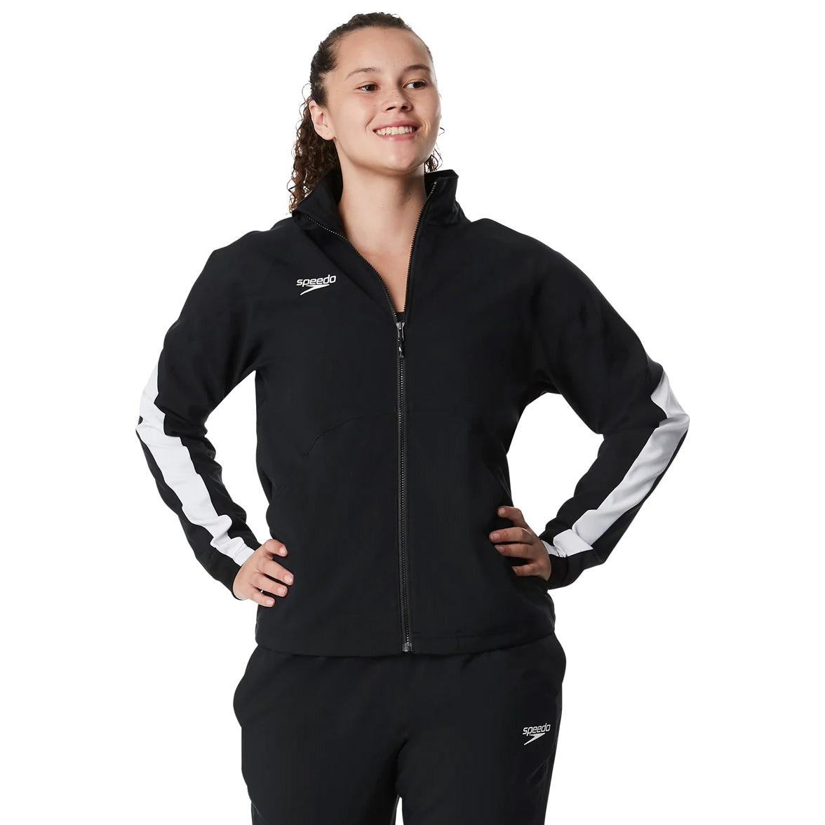 HRA Speedo Female Edge Warmup Jacket