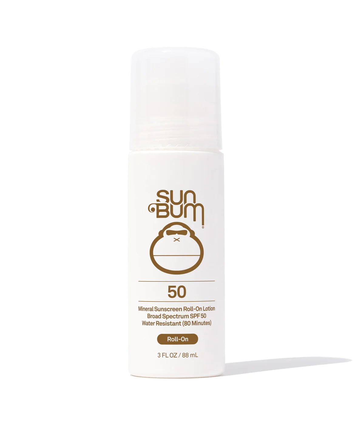 Sun Bum Mineral Sunscreen SPF 50 Roll-on Lotion 3 oz