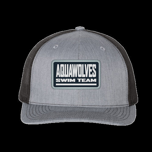 Aquawolves Trucker Hat Patch Logo