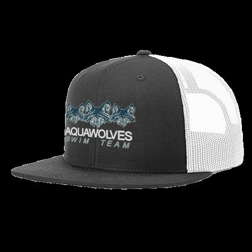 Aquawolves Flatbill Trucker Hat
