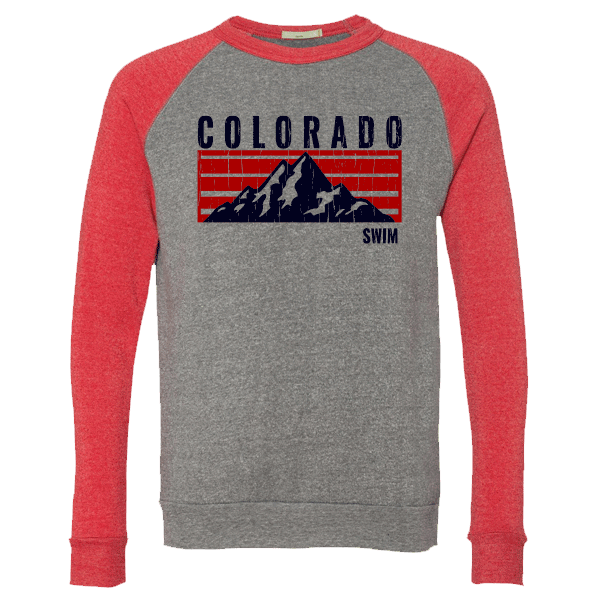 Swim Colorado Mountain Logo Crewneck Sweatshirt