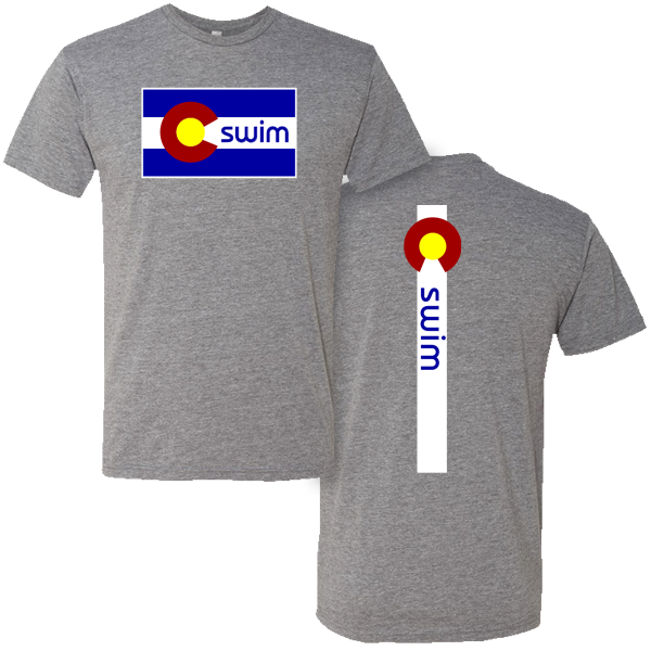 Swim Colorado Flag T-Shirt