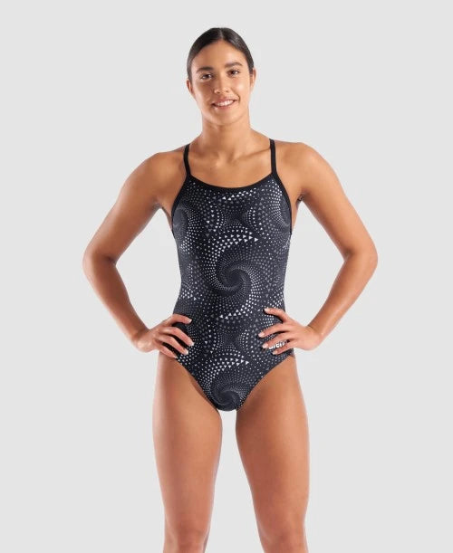 Arena Fireflow Lightdrop Back 1-Piece (Coverage)