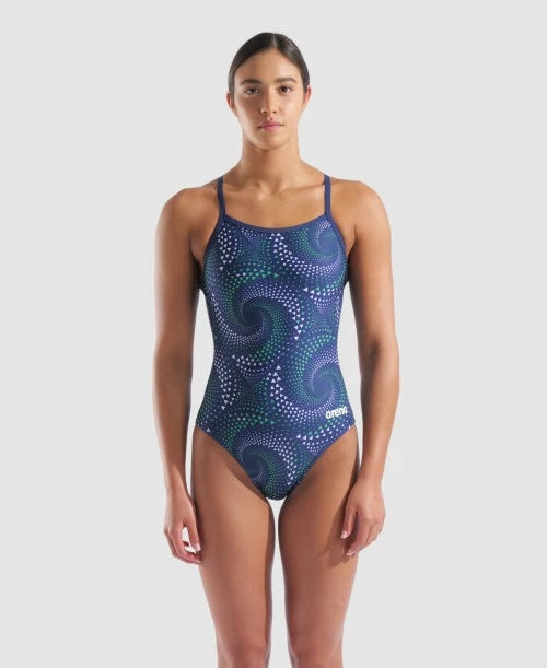 Arena Fireflow Lightdrop Back 1-Piece (Coverage)