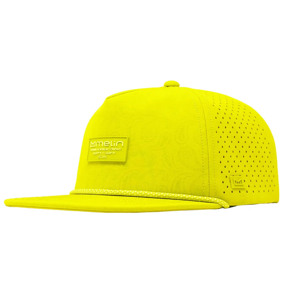 Melin Coronado Links Hydro Hat - Neon Yellow