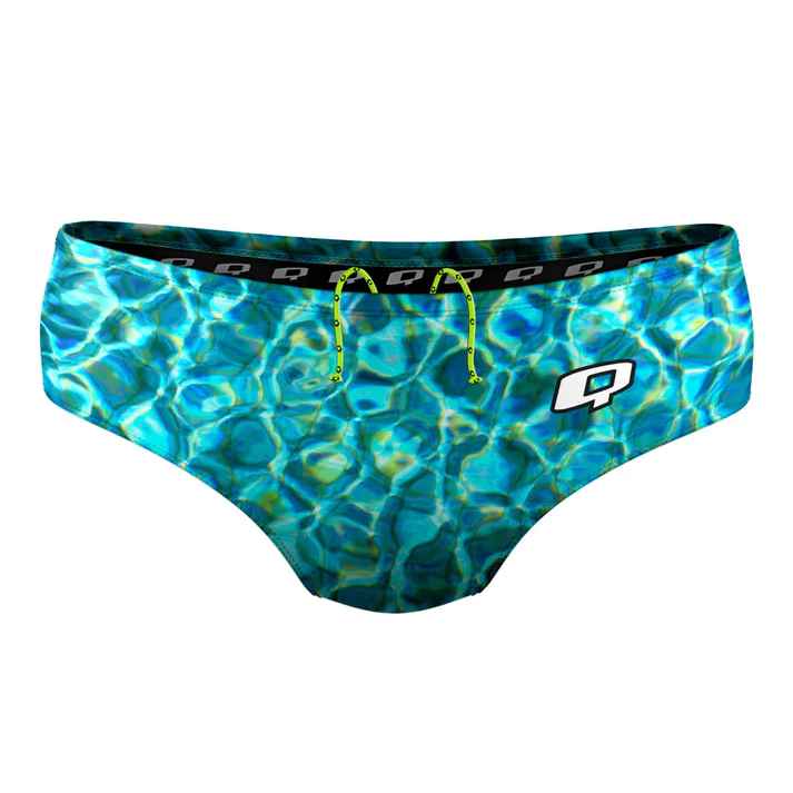 Q Swimwear Pool Camo Classic Brief