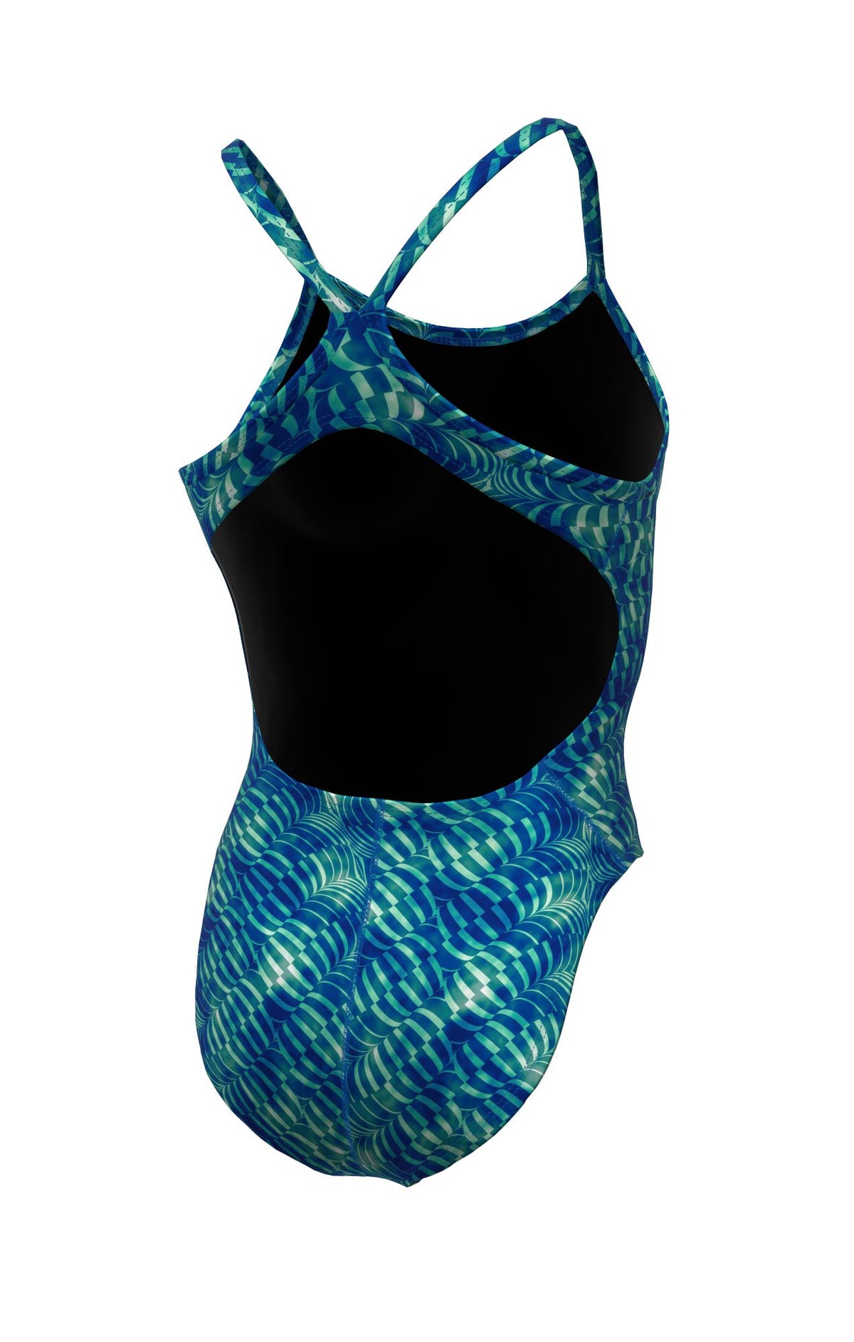 Cook Creek Nike Pool Lanes Female Racerback (Coverage)