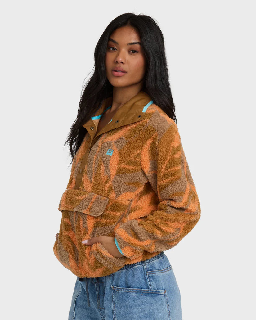 Billabong A/Div Switchback Pullover Mock Neck Sweatshirt