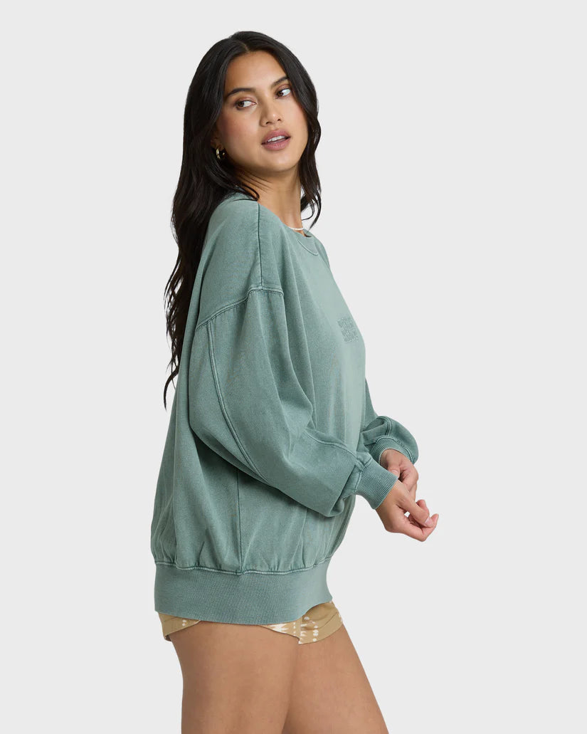 Billabong Bleached Out Kendal Crewneck Sweatshirt