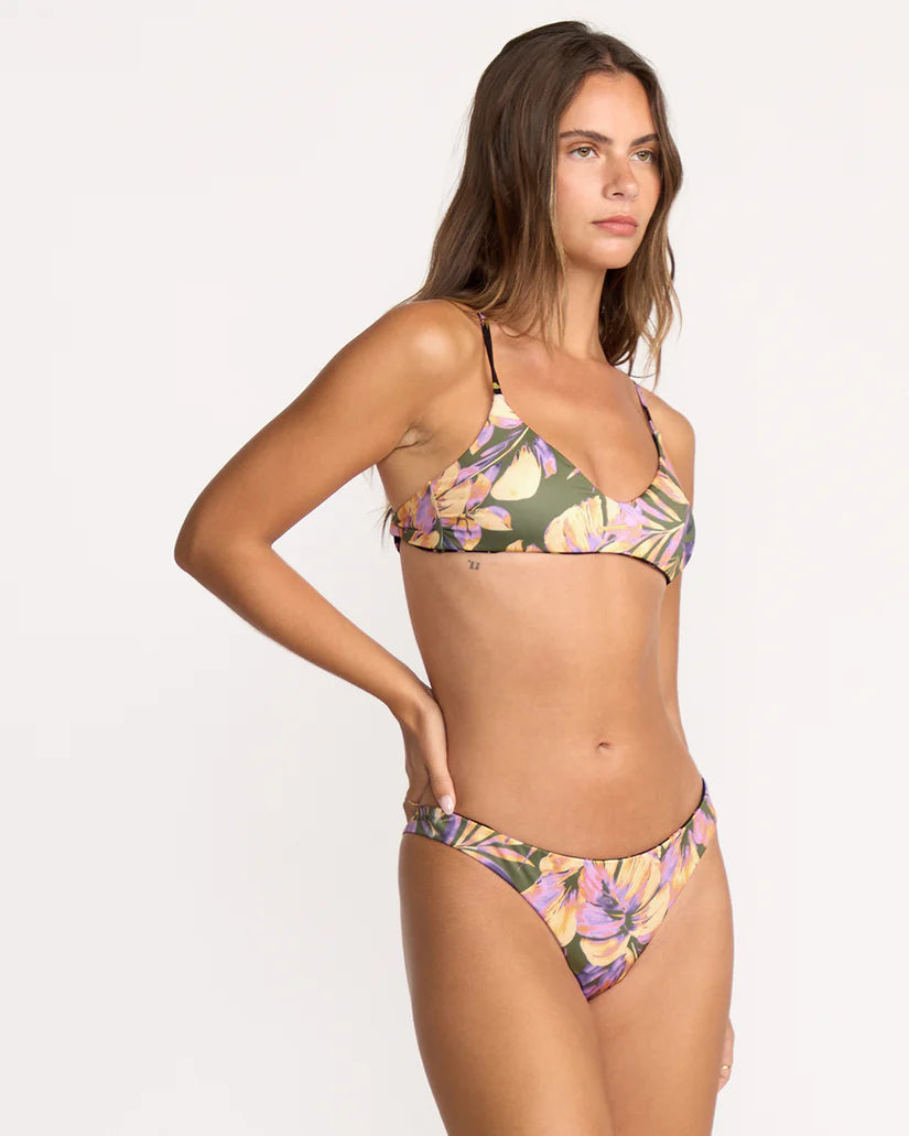 Billabong Drifting Coast Reversible V Bralette Bikini Top