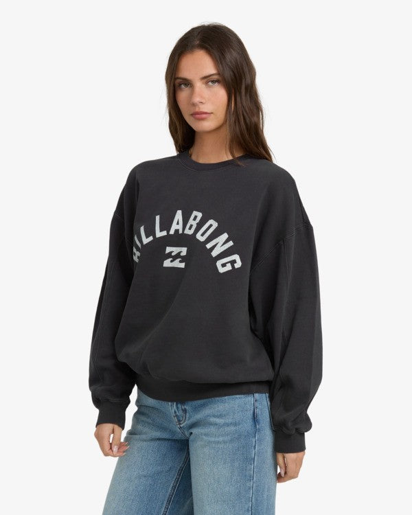 Billabong Mono Aloha Kendal Crewneck Sweatshirt