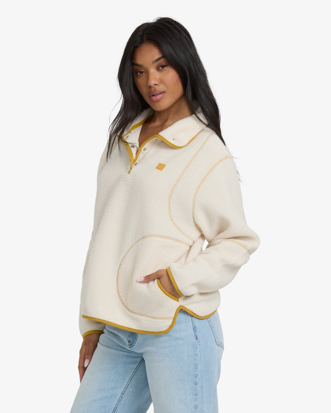 Billabong Streamer Half Snap Fleece Pullover