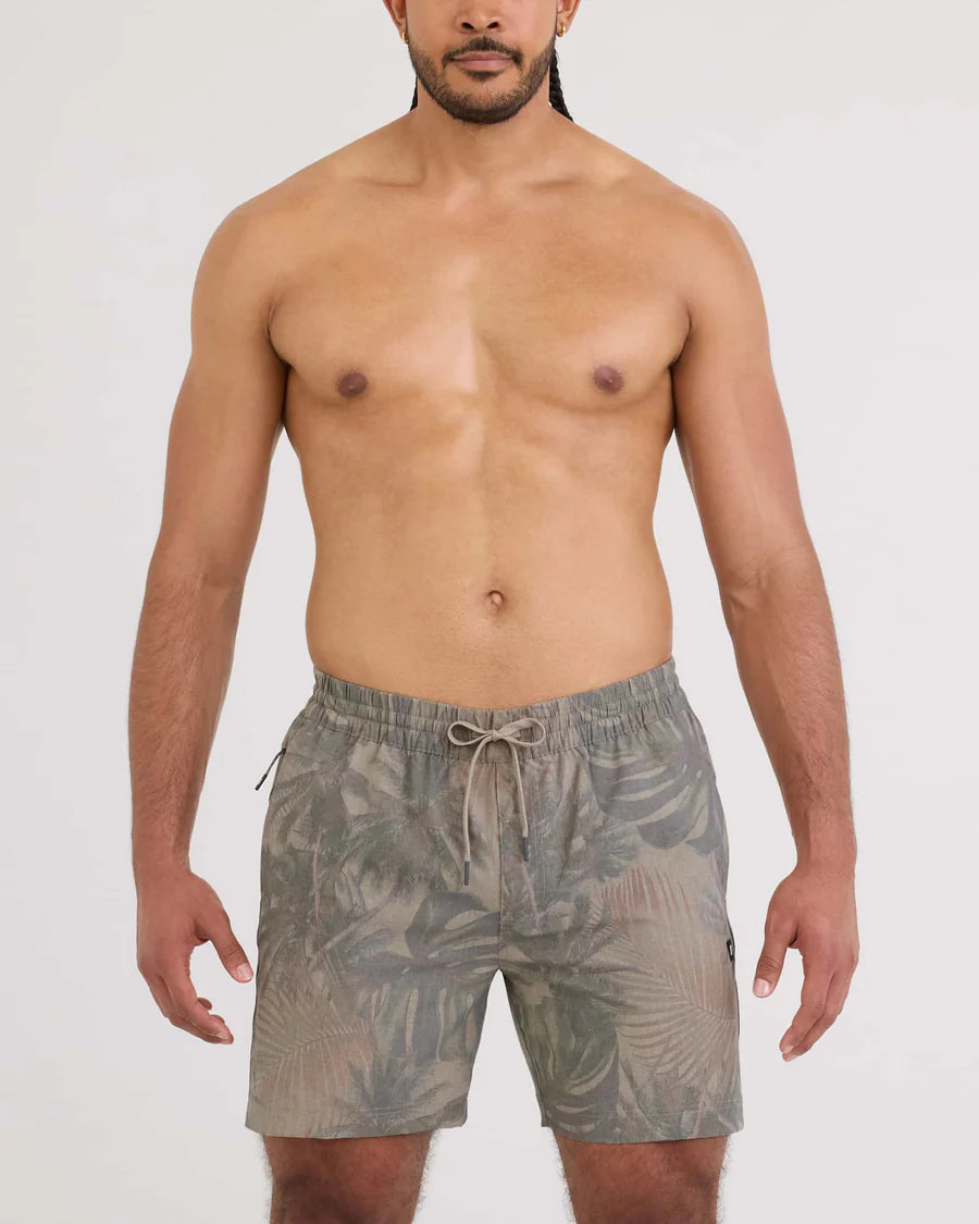 Saxx Sea to Shore 2in1 Volley 6" Swimming Trunks