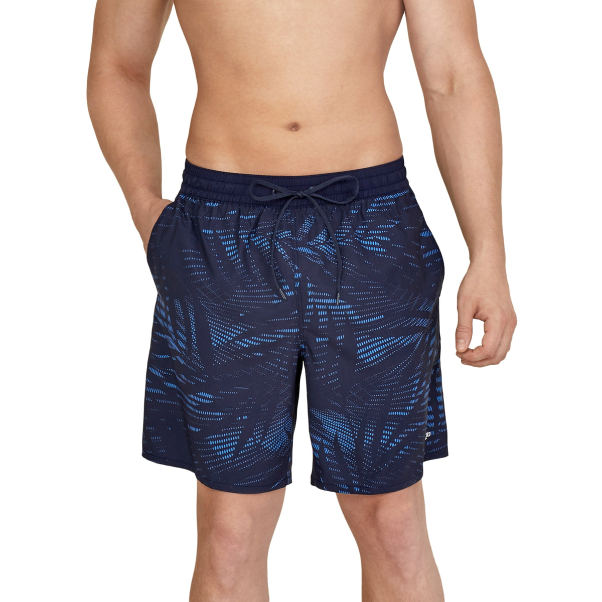 Speedo Men&#39;s 18&quot; Promoter Palm Swim Trunks