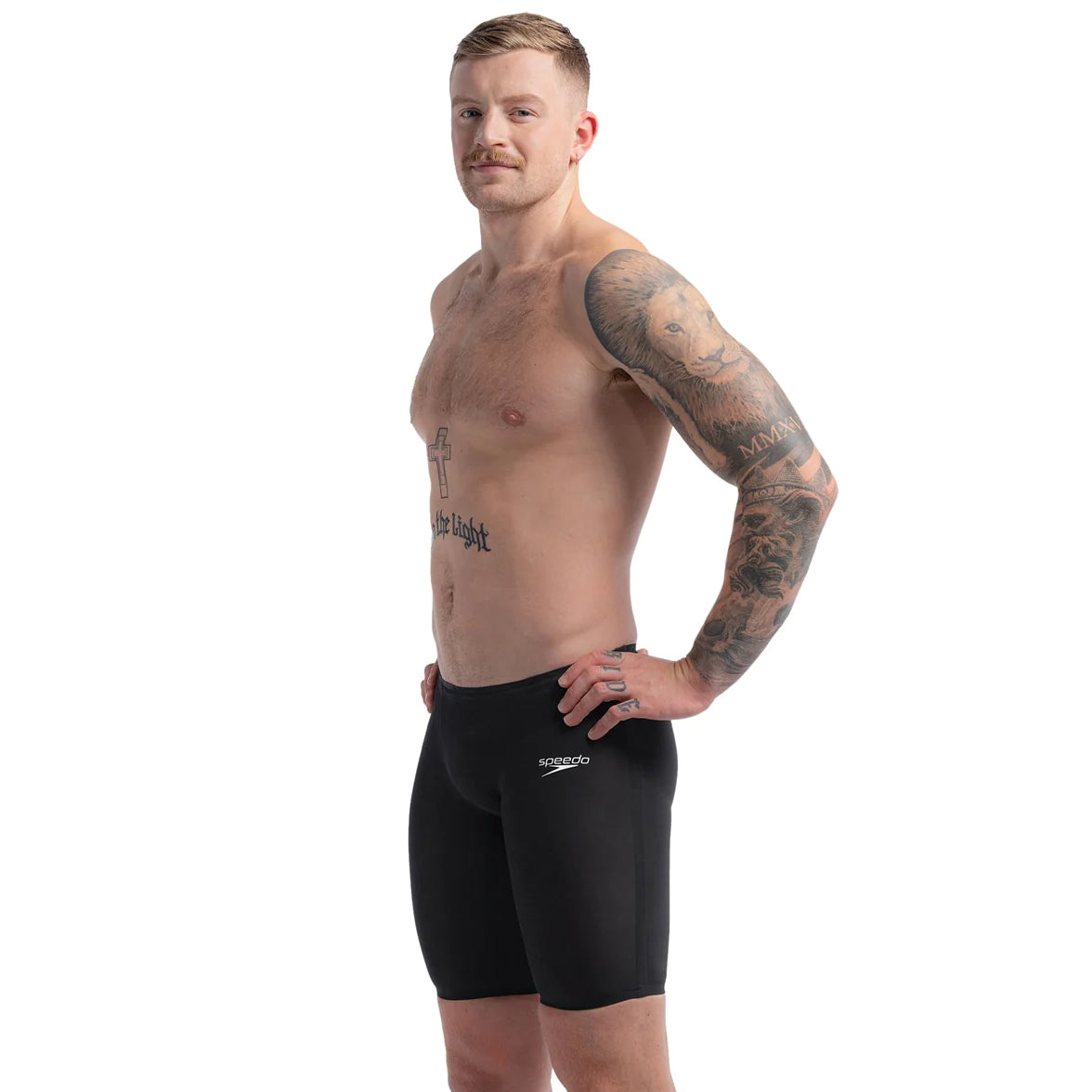 Speedo LZR Pure Valor High Waist 2.0 Jammer - BLACK