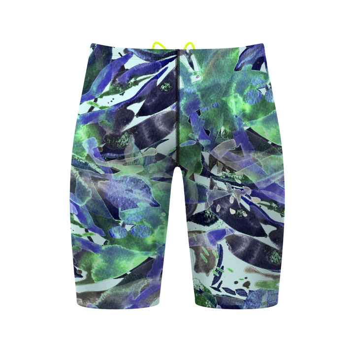 Q Swimwear Water Abstract Jammer