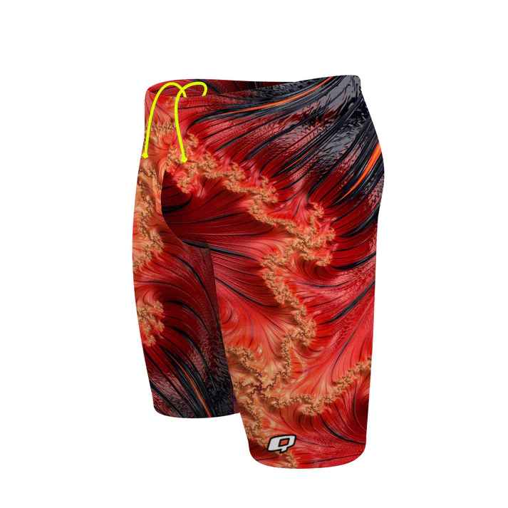 Q Swimwear Fiery Fractals Jammer