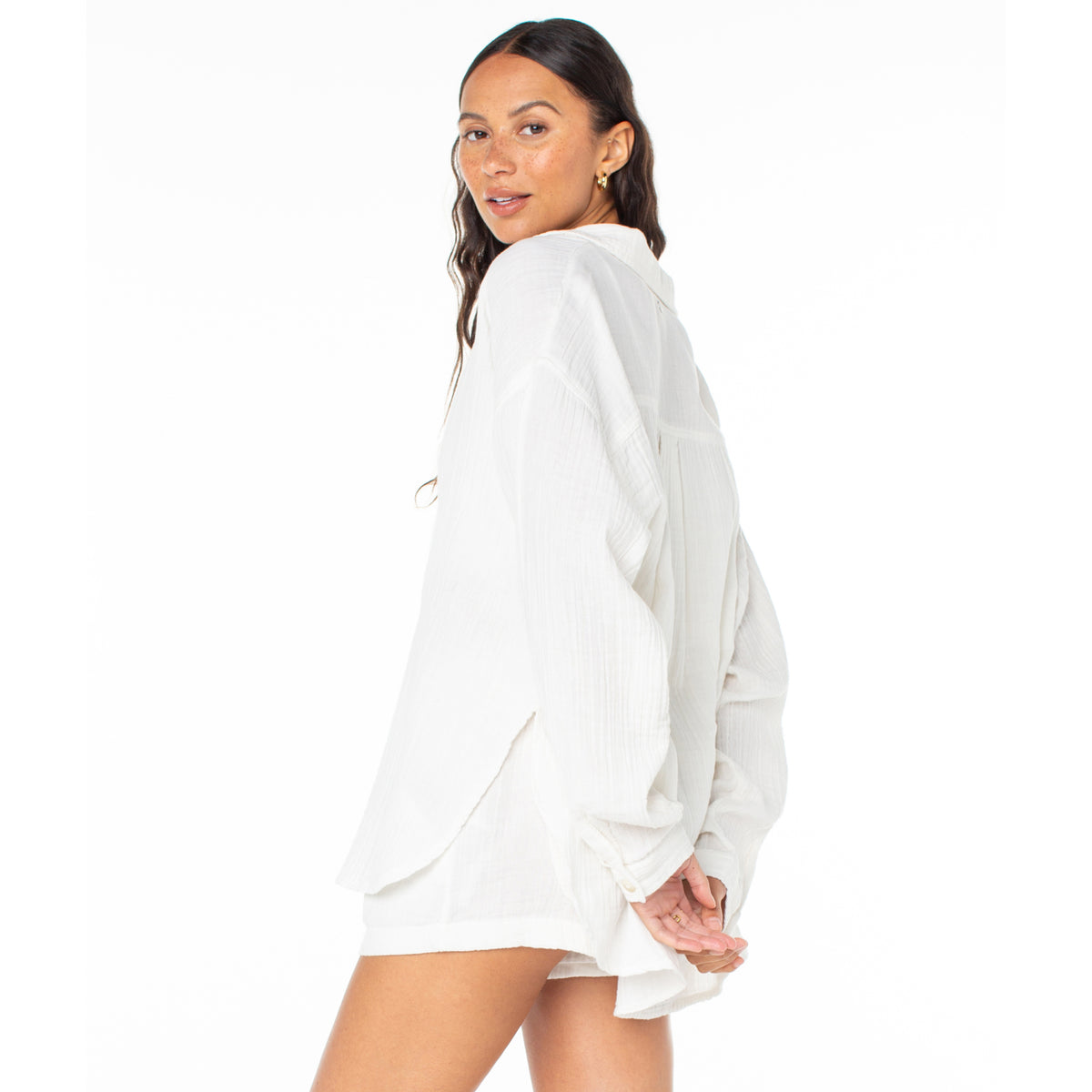 Roxy Women&#39;s Morning Time Long Sleeve Top