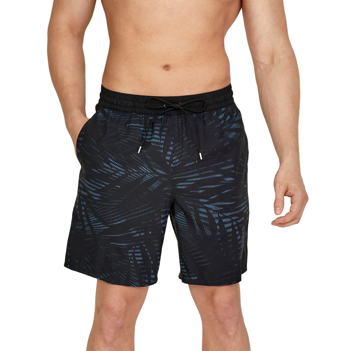 Speedo Men&#39;s 18&quot; Promoter Palm Swim Trunks