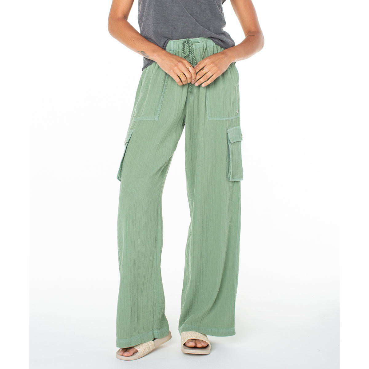 Roxy Women&#39;s Precious High Waist Cargo Pants