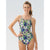 Dolfin Uglies Floral Pop V-Back One Piece Swimsuit