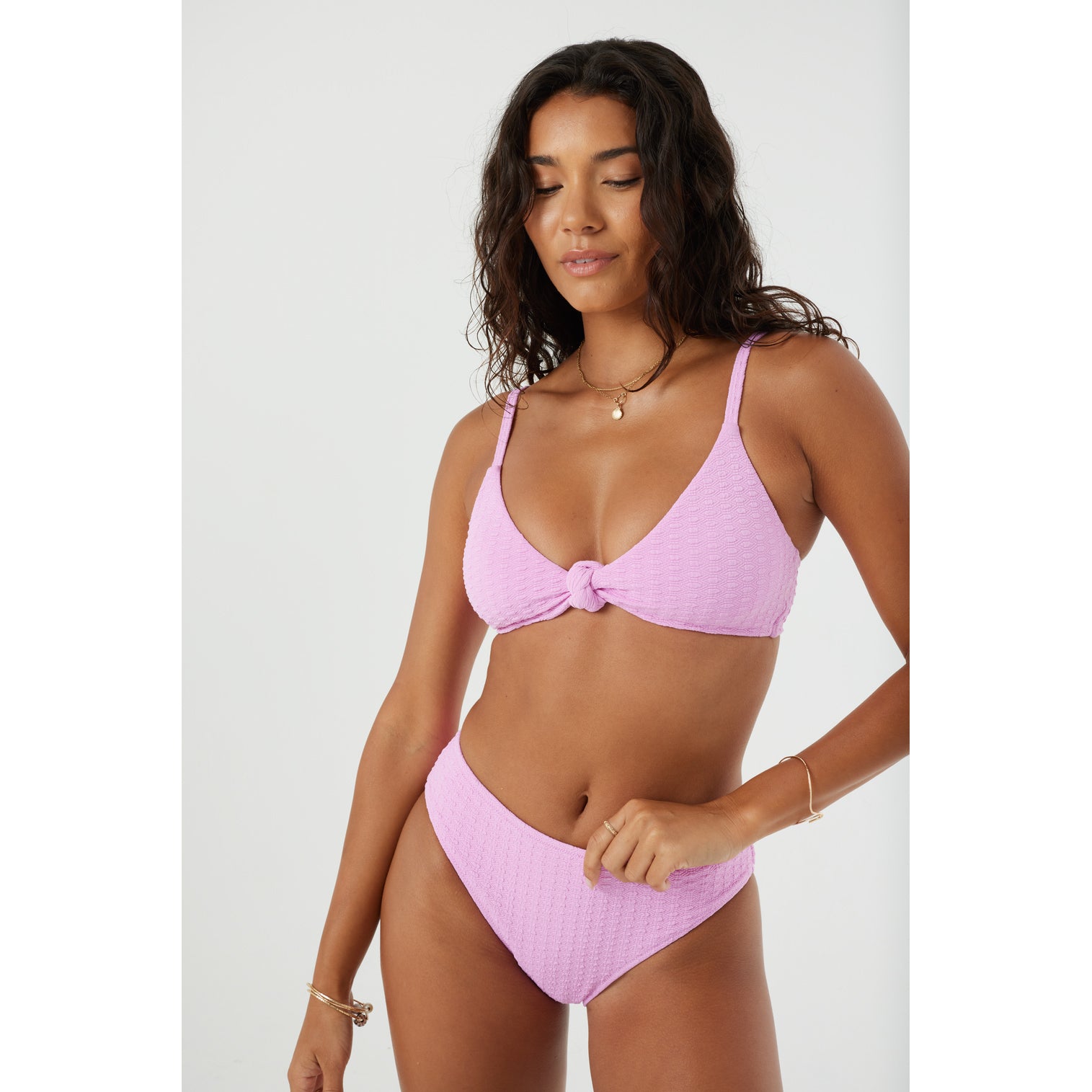 Roxy Haleiwa Knot Bralette Bikini Top