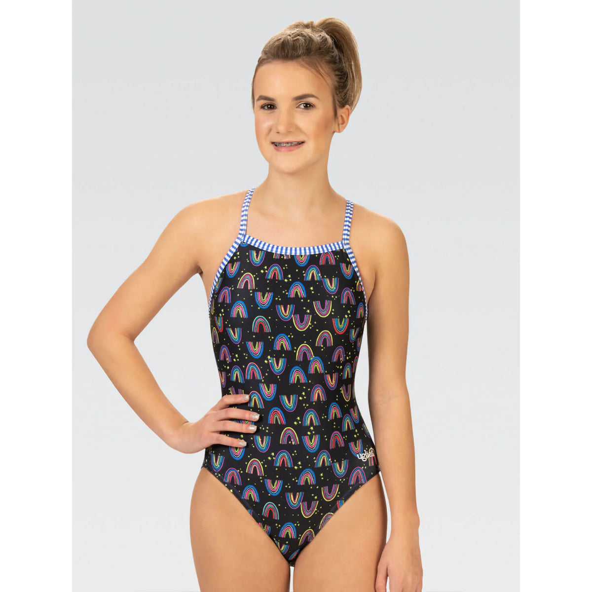 Dolfin Uglies V-Back One Piece Swimsuit - Disc. Prints