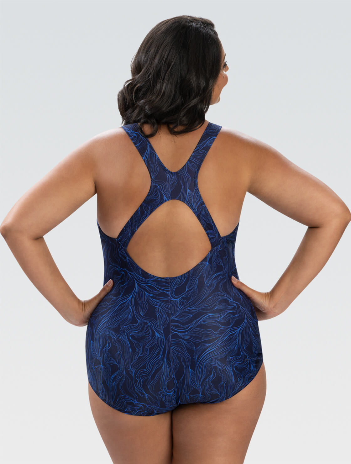 Women's Aquashape Conservative One Piece - Namaste