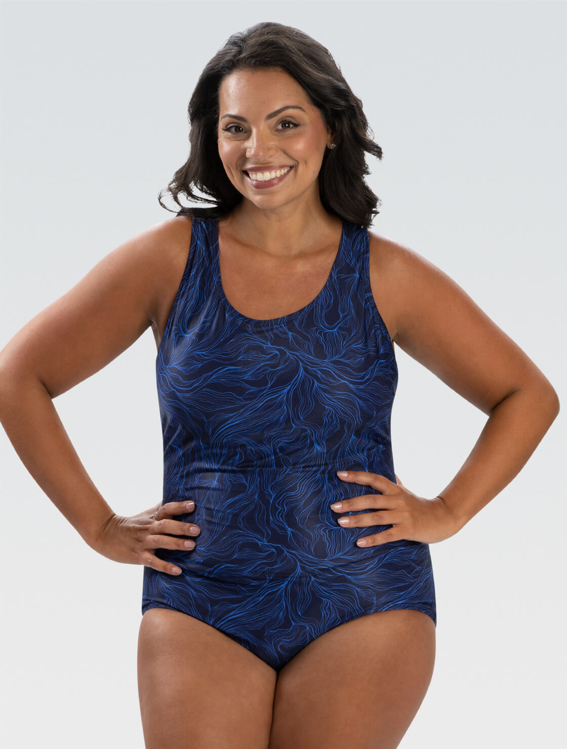 Women's Aquashape Conservative One Piece - Namaste