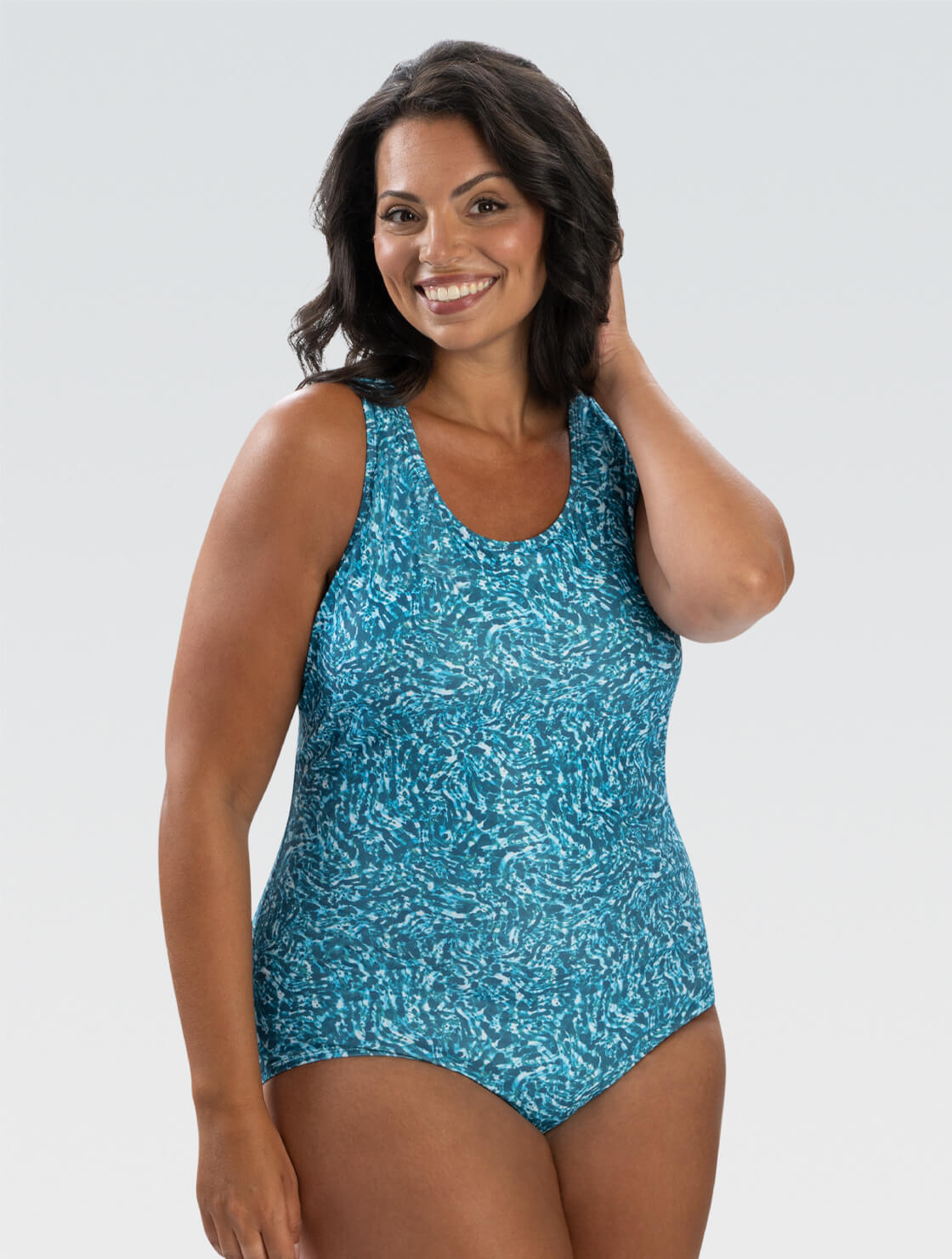 Women's Aquashape Conservative One Piece - Zen