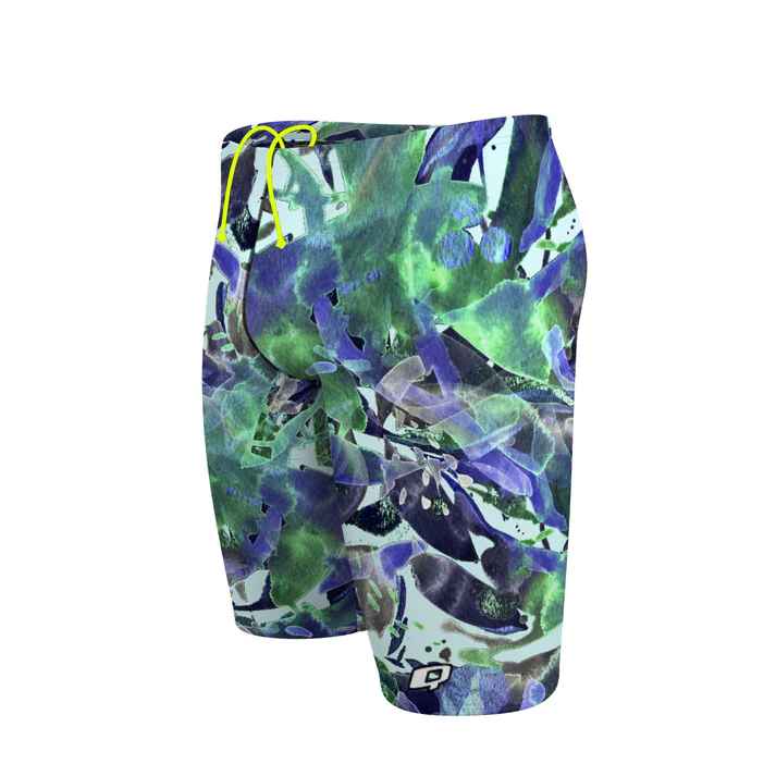 Q Swimwear Water Abstract Jammer