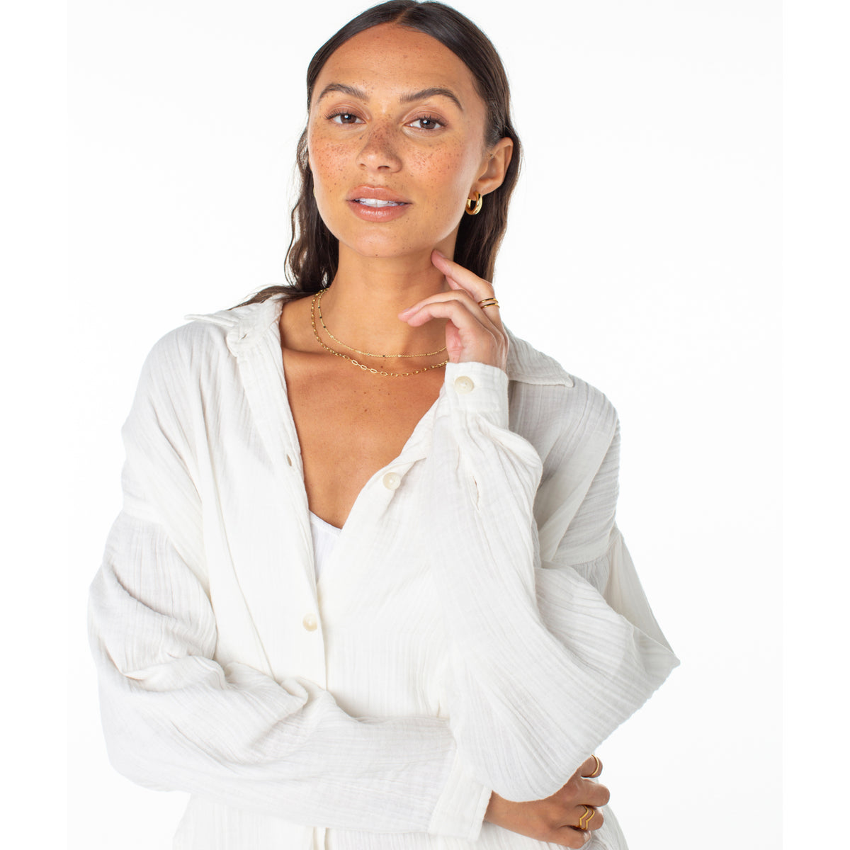 Roxy Women&#39;s Morning Time Long Sleeve Top