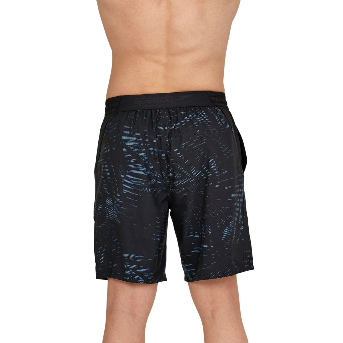 Speedo Men&#39;s 18&quot; Promoter Palm Swim Trunks