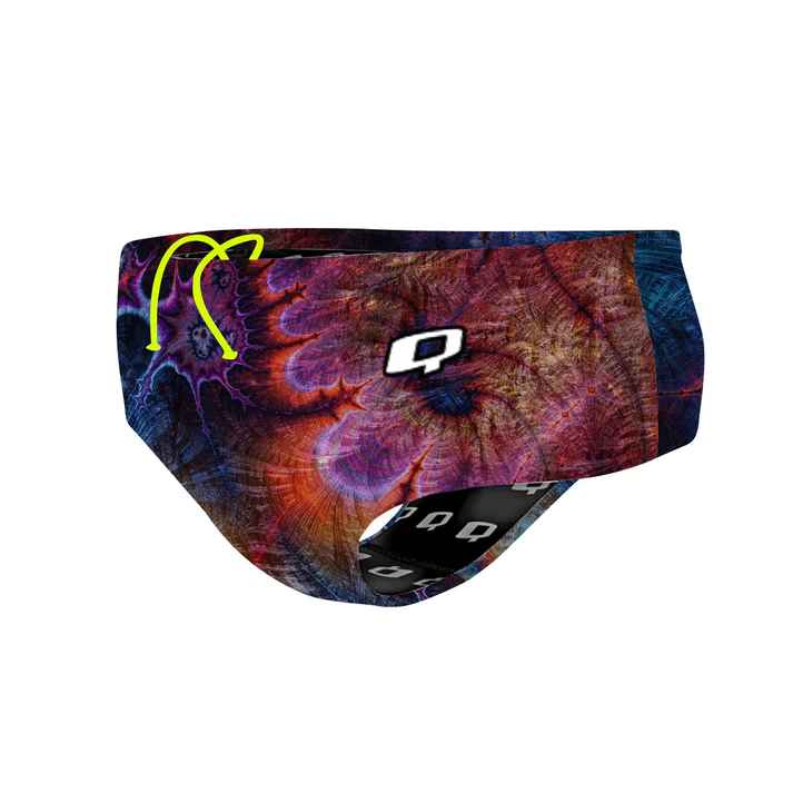 Q Swimwear Psychedelic Tye Dye Classic Brief