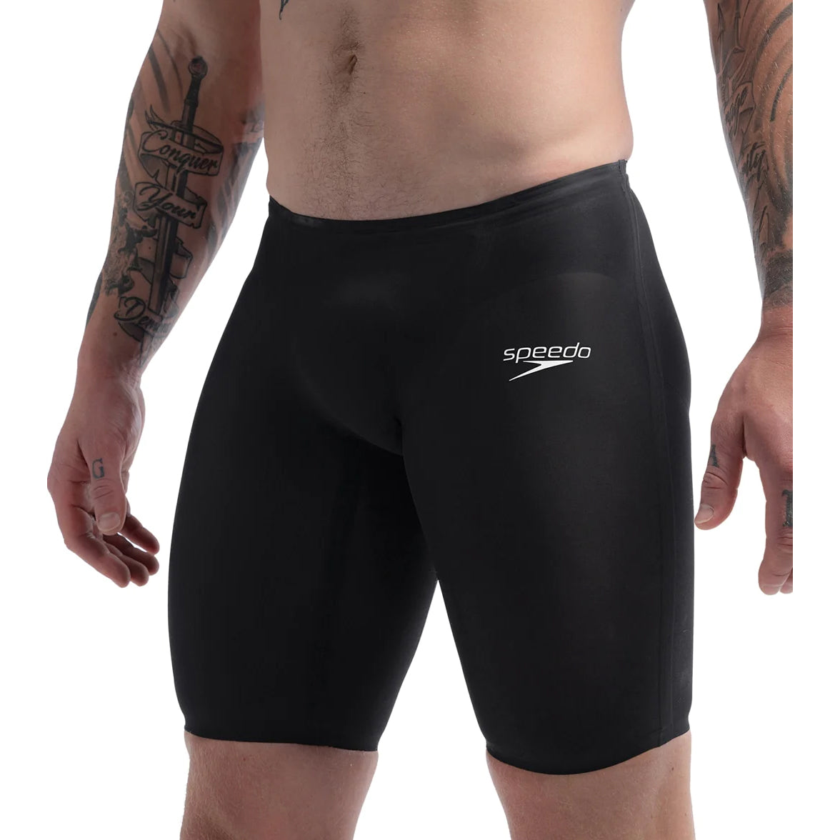 Speedo LZR Pure Valor High Waist 2.0 Jammer - BLACK