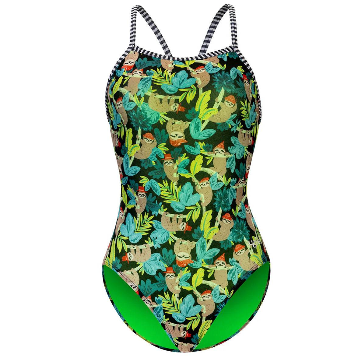 Dolfin Uglies Hang Tight V-Back One Piece Swimsuit