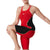Speedo LZR Pure Intent Open Back Kneeskin- Fiery Red (Size 23)