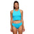 Next Good Karma Crinckle High Neck Swimsuit Top