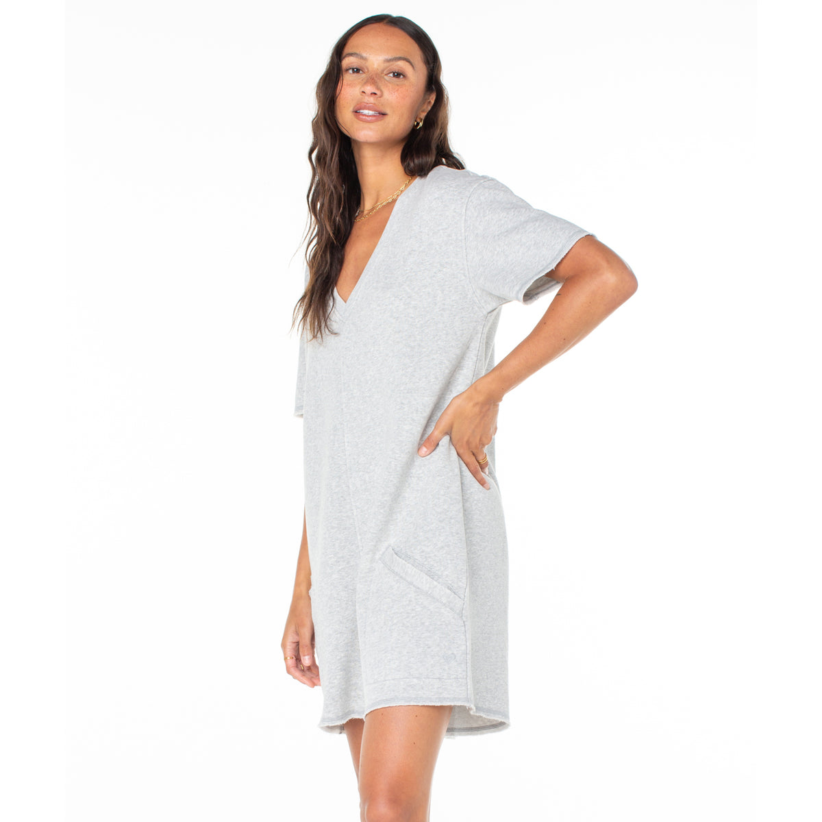 Roxy Women&#39;s Bayside Sweatshirt Romper Cover Up