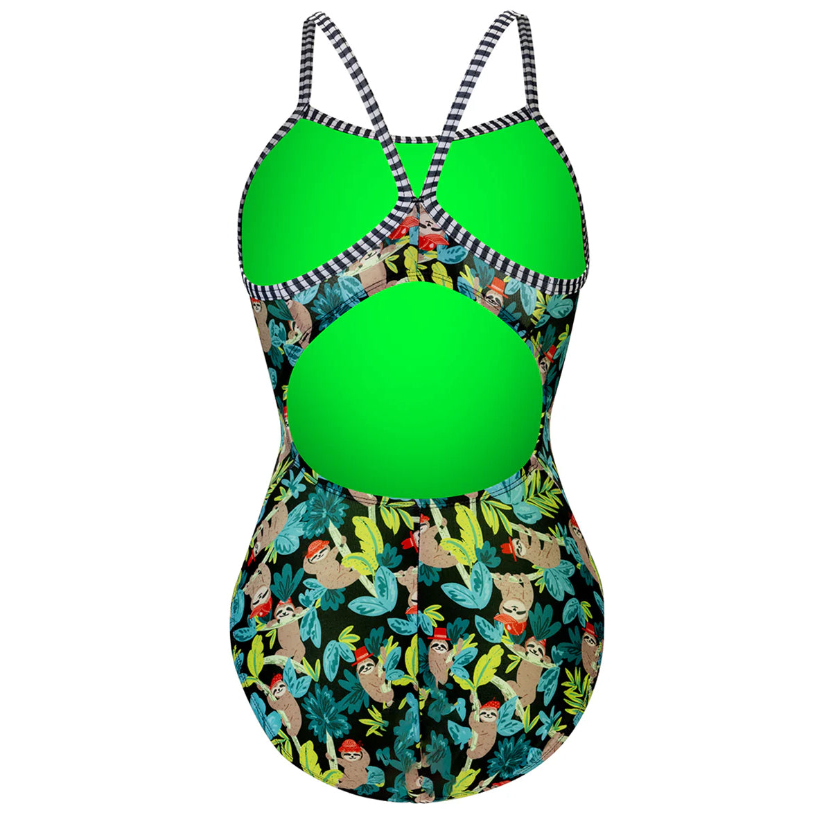 Dolfin Uglies Hang Tight V-Back One Piece Swimsuit