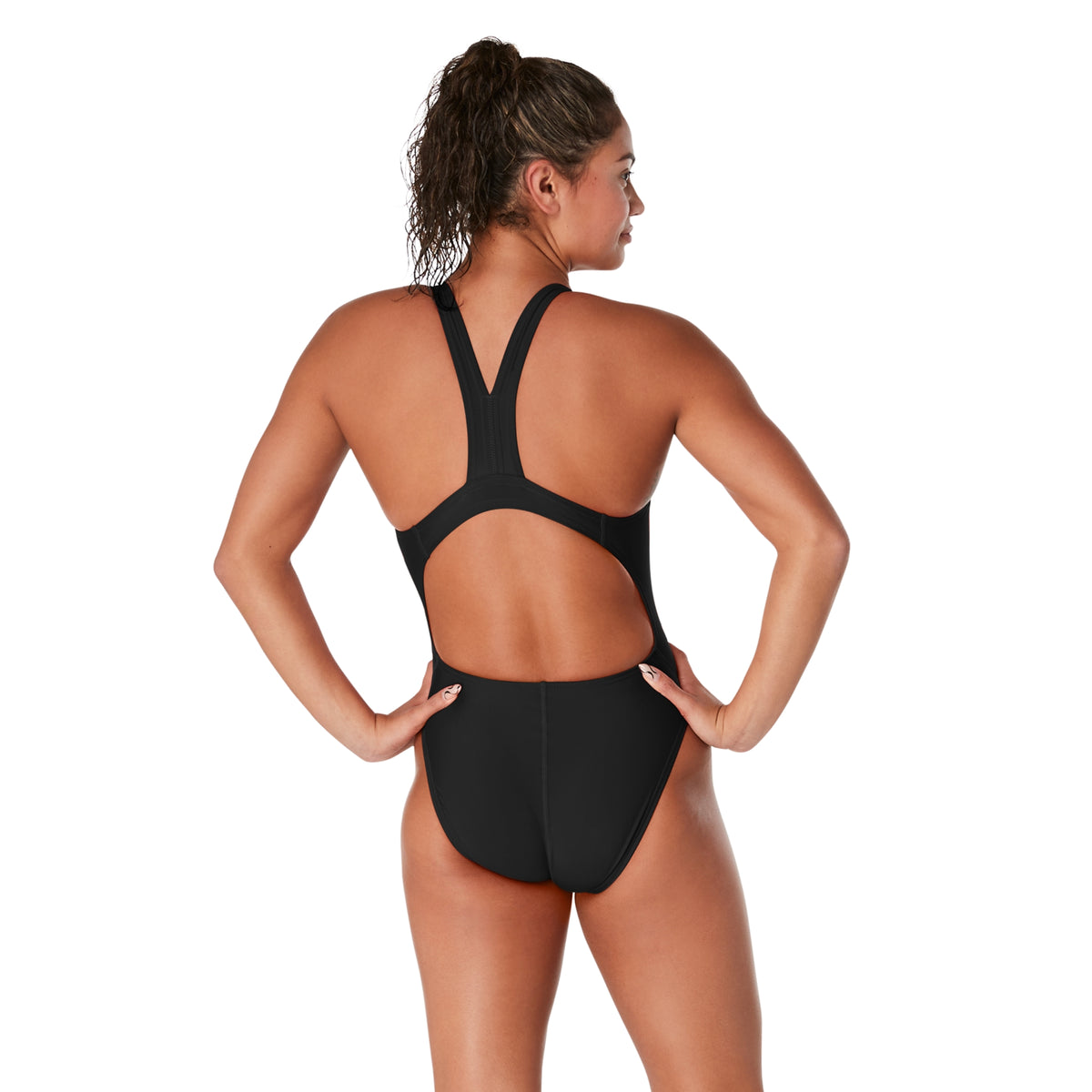 MVHS Girls Swim &amp; Dive Speedo Solid Lycra Superpro (Coverage)