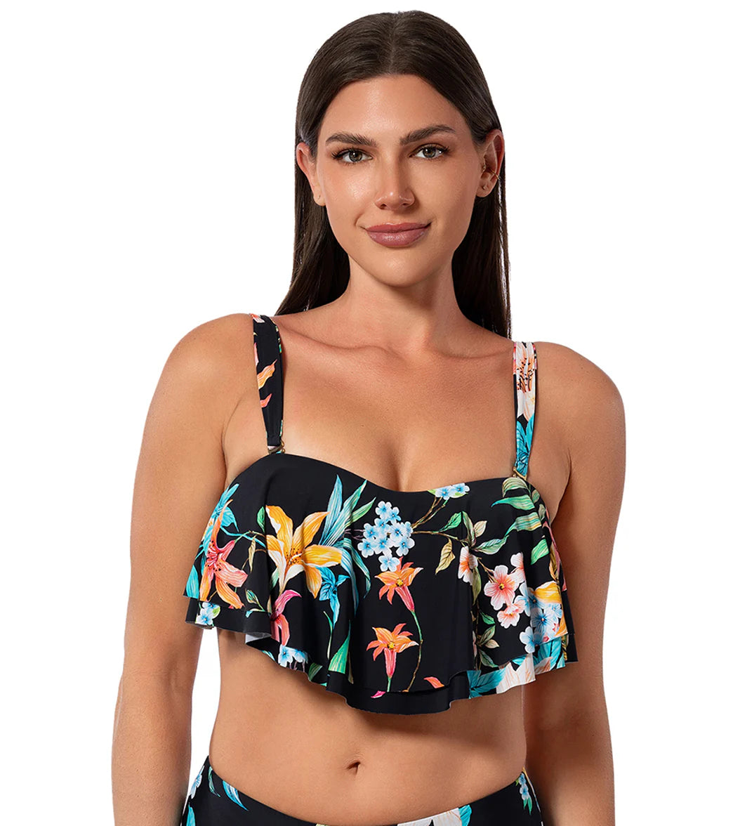 Jantzen Women's Garden Party Paloma Bikini Top