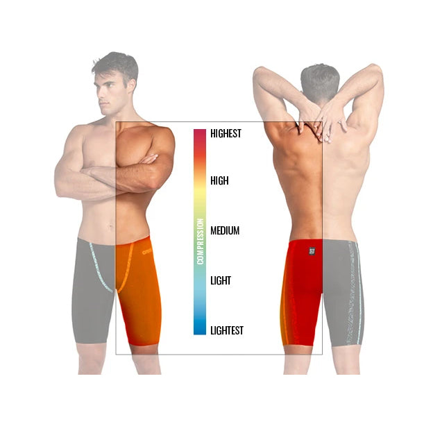 Arena Powerskin Veloce Jammer - Black Teal