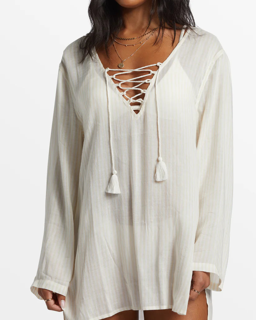 Billabong Blue Skies Beach Mini Dress