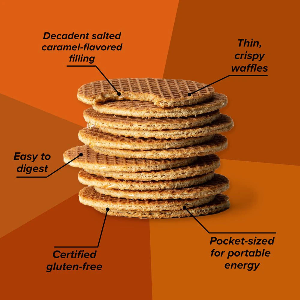 Honey Stinger Gluten Free Salted Caramel Waffle