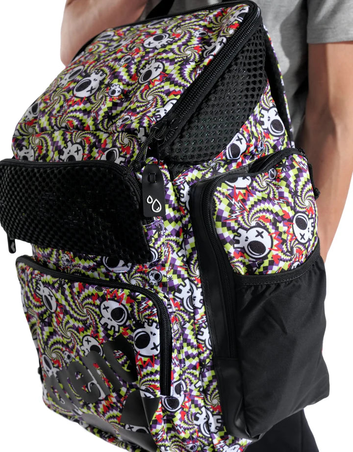 Arena One Go Backpack 45L - Fun Skulls