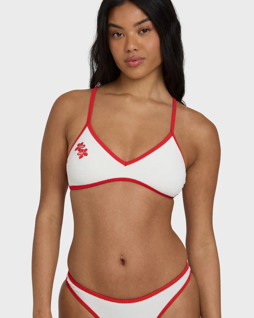 Billabong Picnic V Cross-Back Bralette Bikini Top